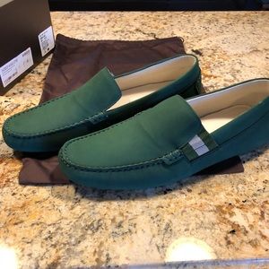 Green Gucci Loafers Brand New Never Worn